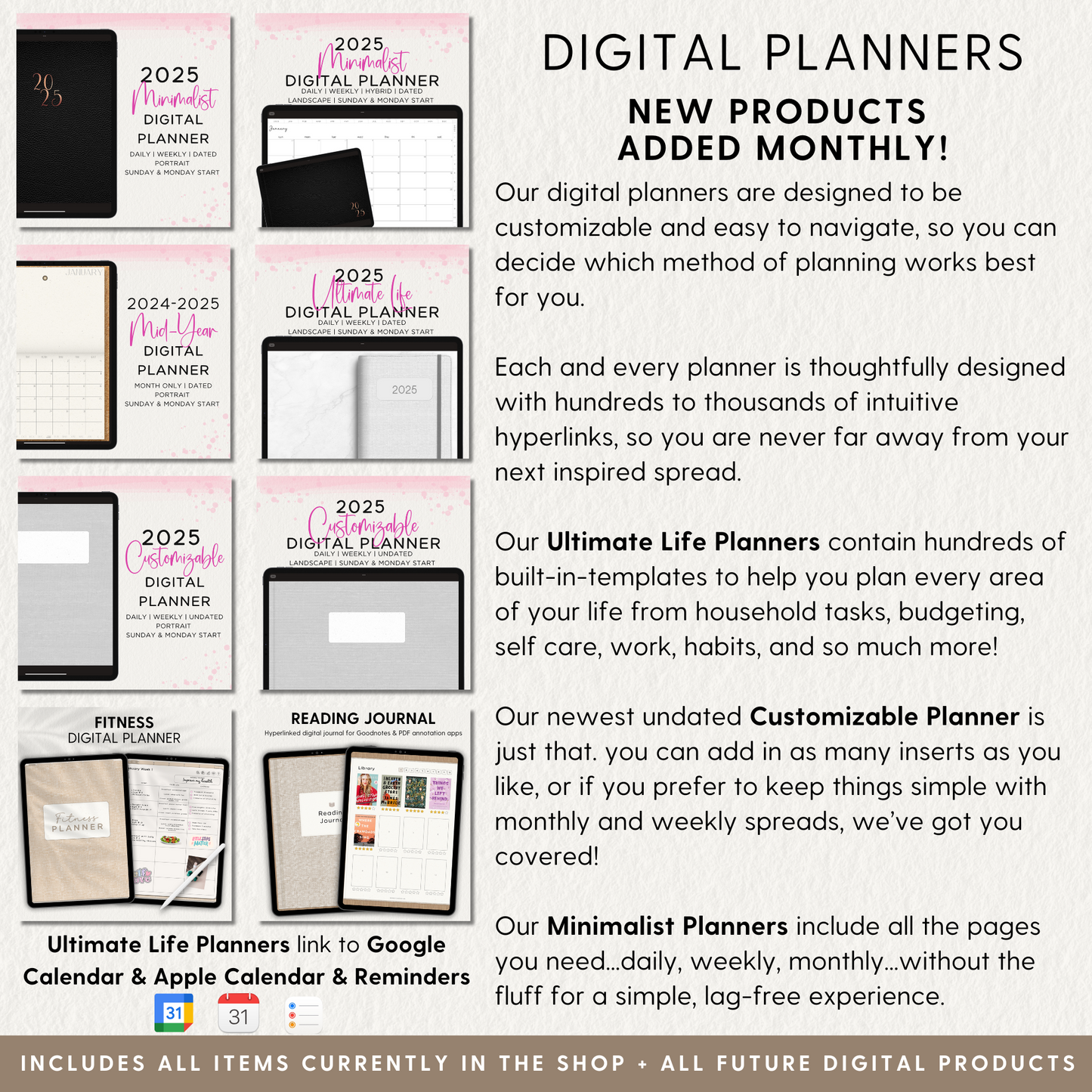 Digital Planner Digital Sticker Bundle