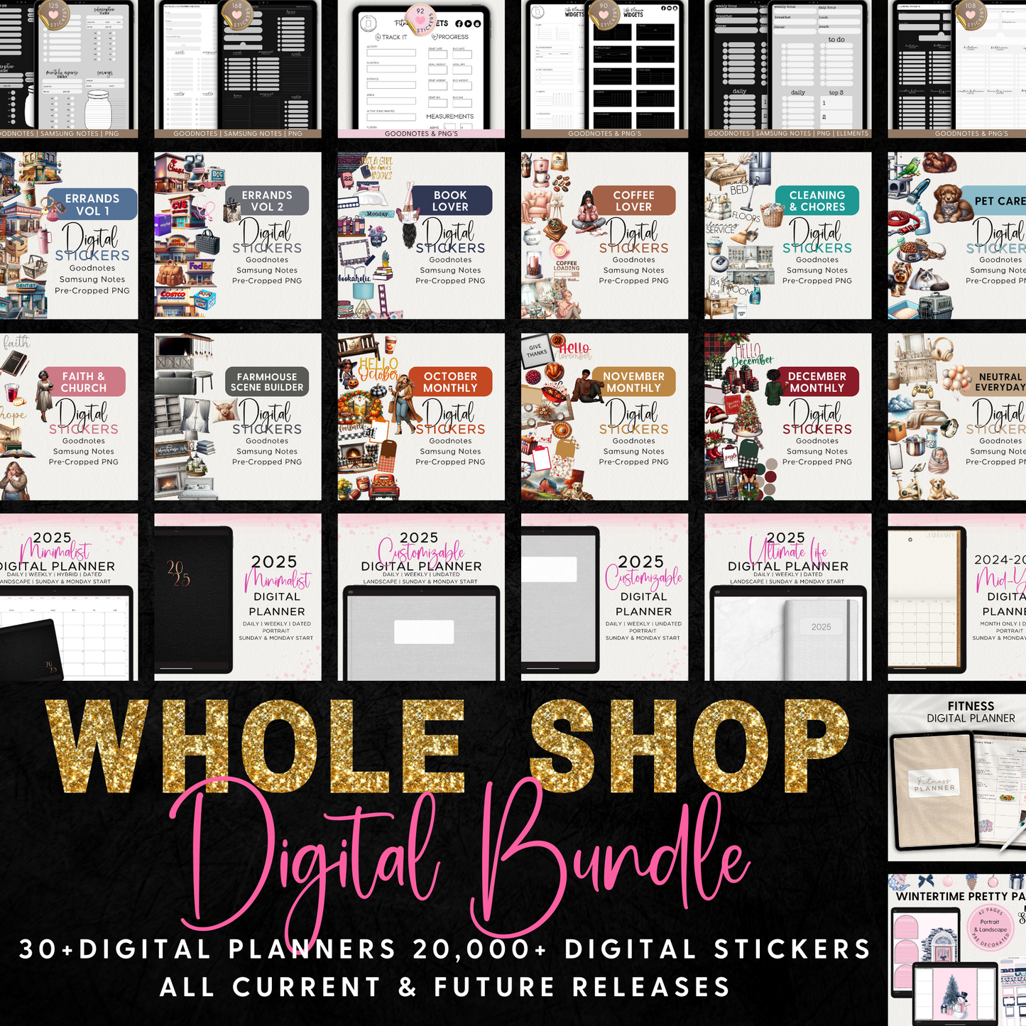 Digital Planner Digital Sticker Bundle